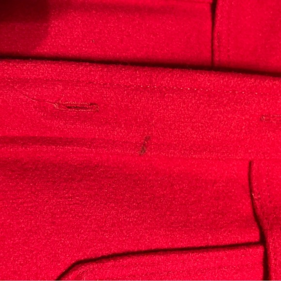 Vintage Eddie Bauer Men’s 100% Wool Winter Shirt, Red/Large - Picture 8 of 10